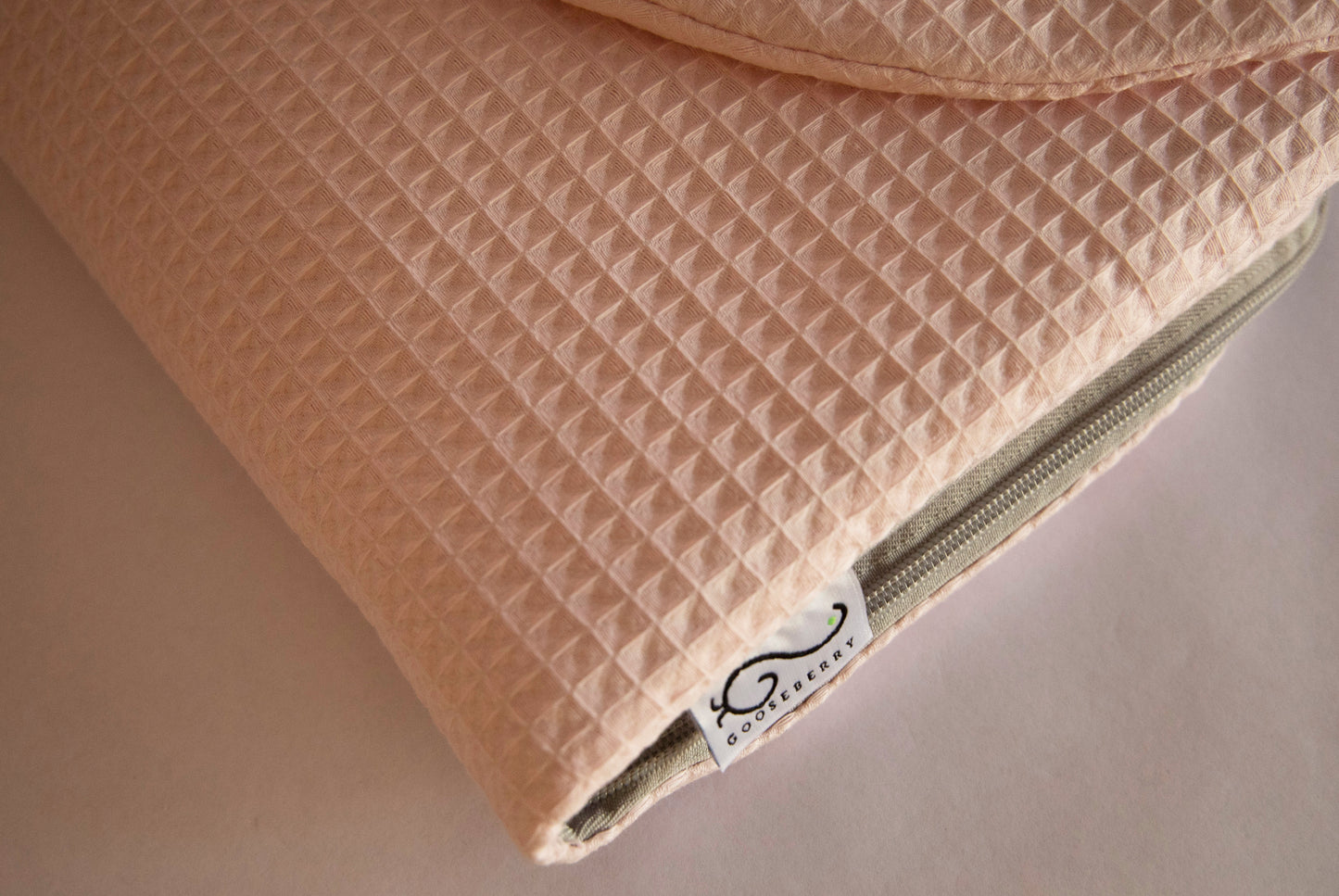 Deluxe Cotton Waffle Footmuff 2in1 Pram Liner