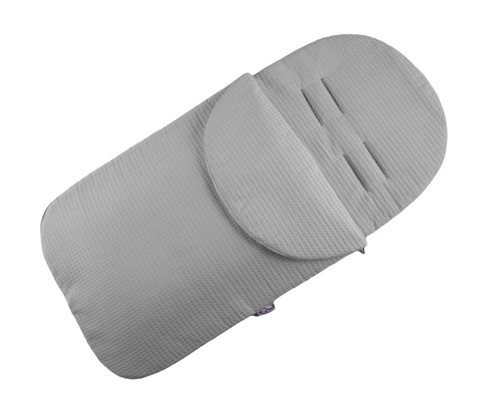 Deluxe Cotton Waffle Footmuff 2in1 Pram Liner