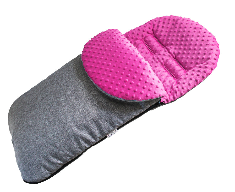 Minky Footmuff 2in1 Pram Liner