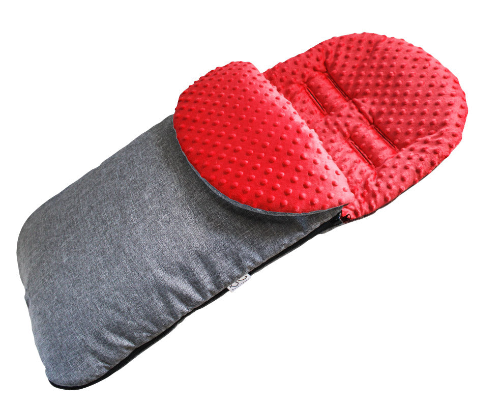 Minky Footmuff 2in1 Pram Liner