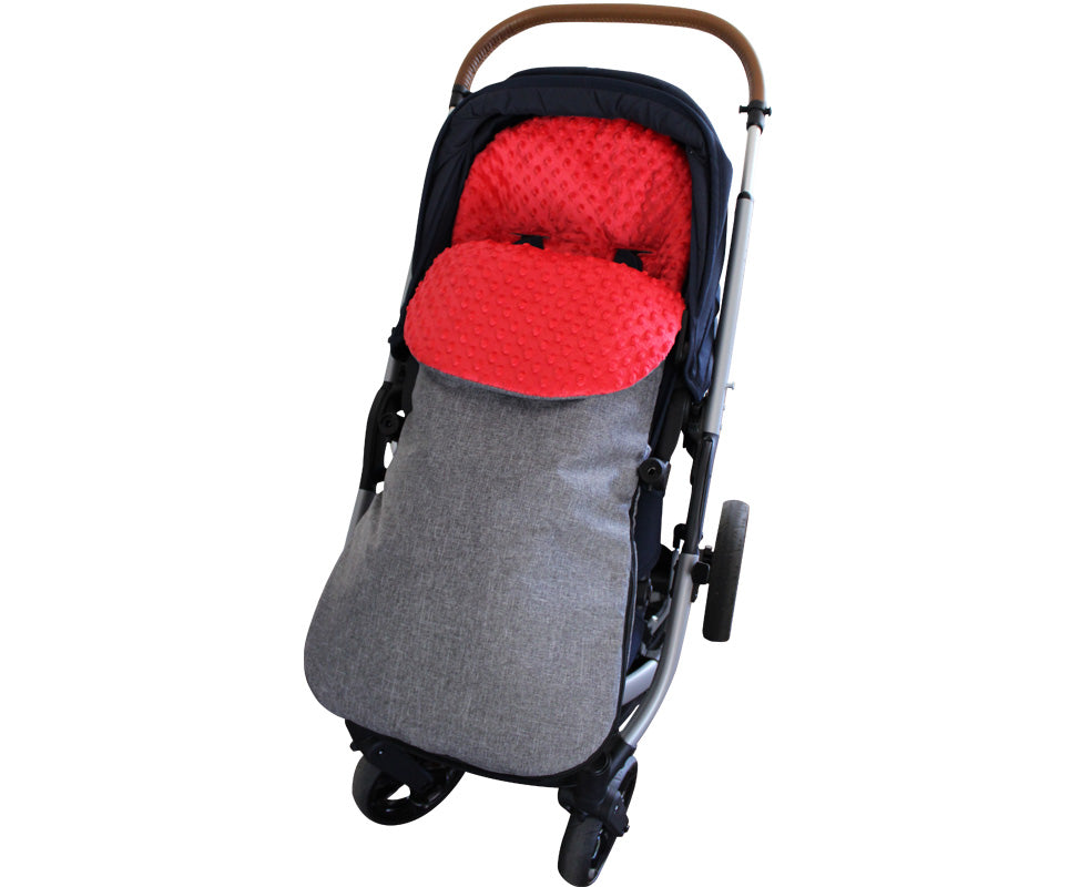Minky Footmuff 2in1 Pram Liner