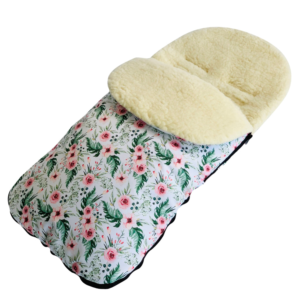 Classic Wool Footmuff 2in1 Pram Liner