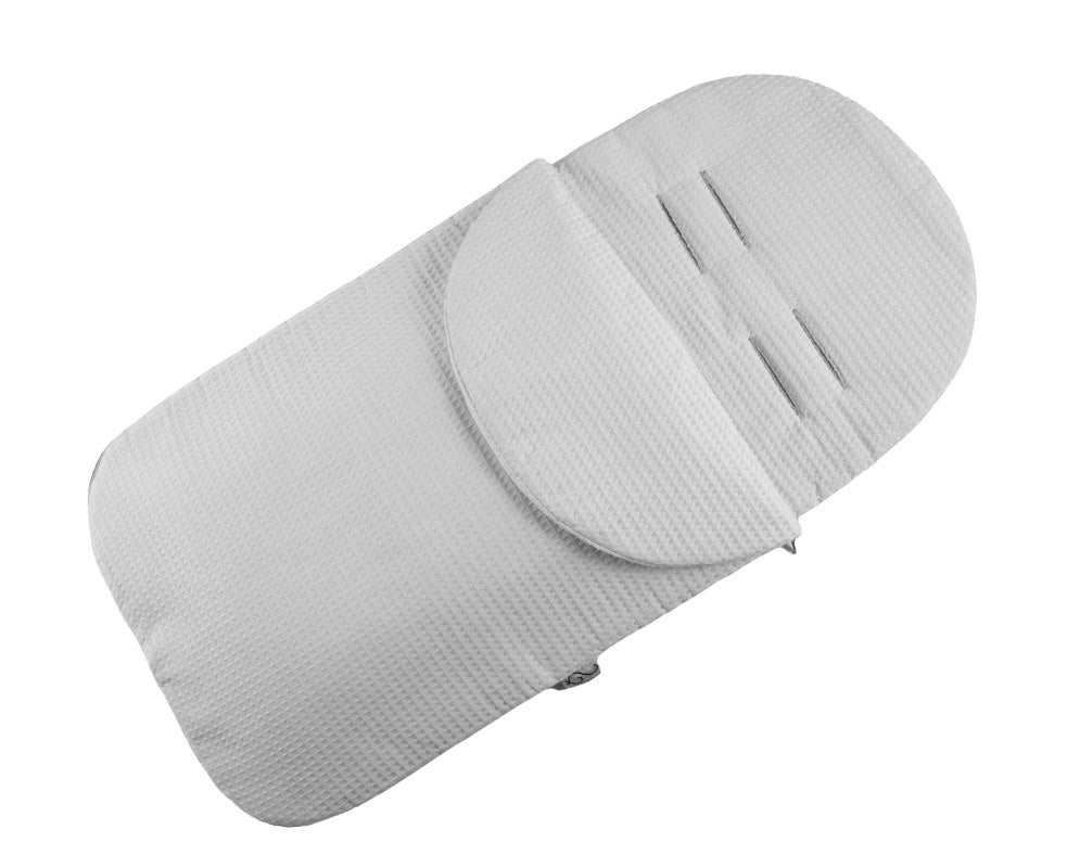 Deluxe Cotton Waffle Footmuff 2in1 Pram Liner