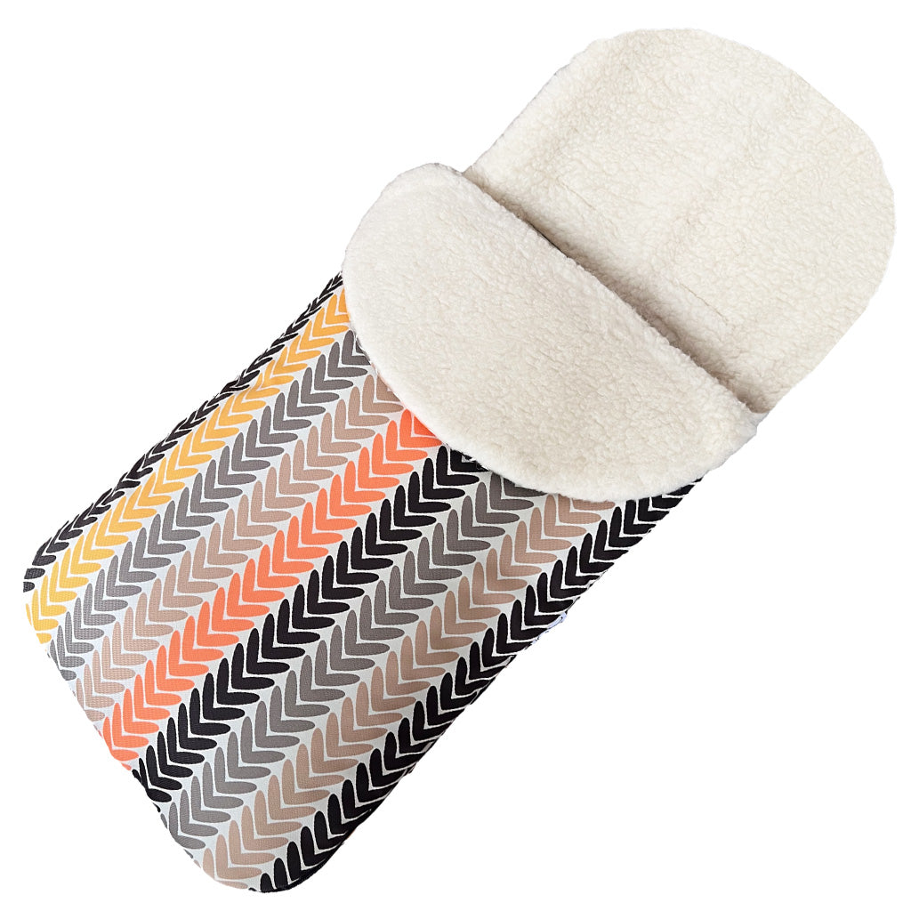 Classic Wool Footmuff 2in1 Pram Liner